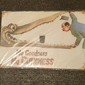 My Goodness My GUINNESS Wall Sign Plaque Tin Sign BNIP
